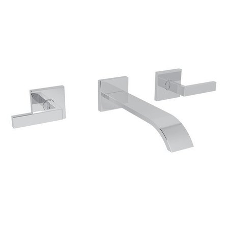 ROHL Wave Wall Mount Lavatory Faucet WA751L-APC/TO-2